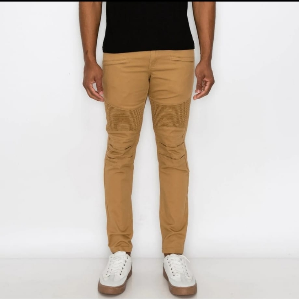 Southpole skinny flex moto Pants Tan  Size 29 x 30